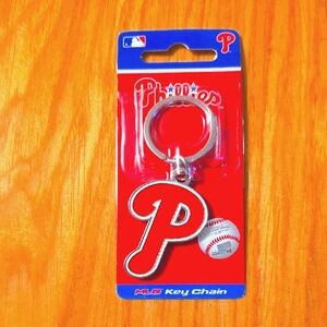 NWT: NBL Philadelphia Phillies Red Keychain